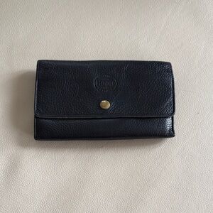 Vintage Roots leather wallet
